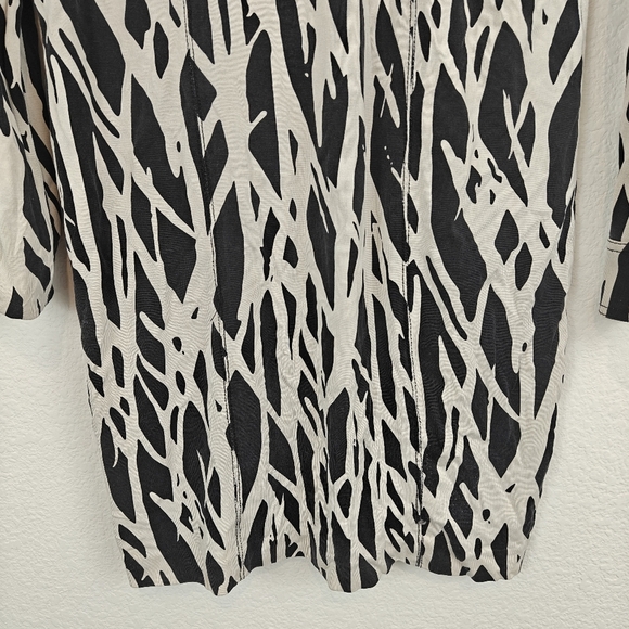 Diane Von Furstenberg 100% Silk Printed Mini Long Sleeve Dilly Twiggs Dress 0 - Picture 9 of 13